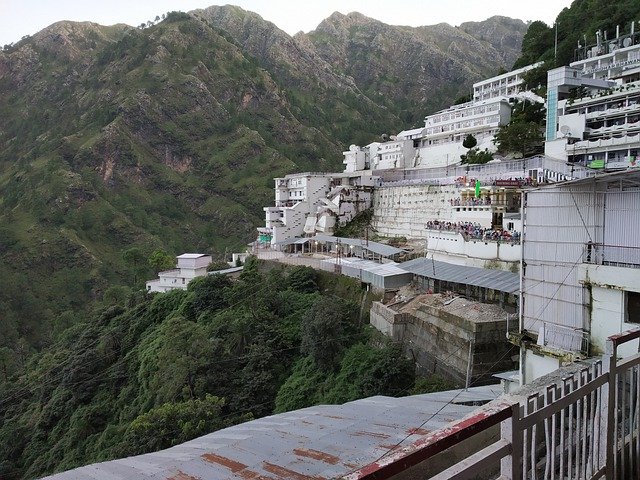 Vaishno Devi temple in Jammu.