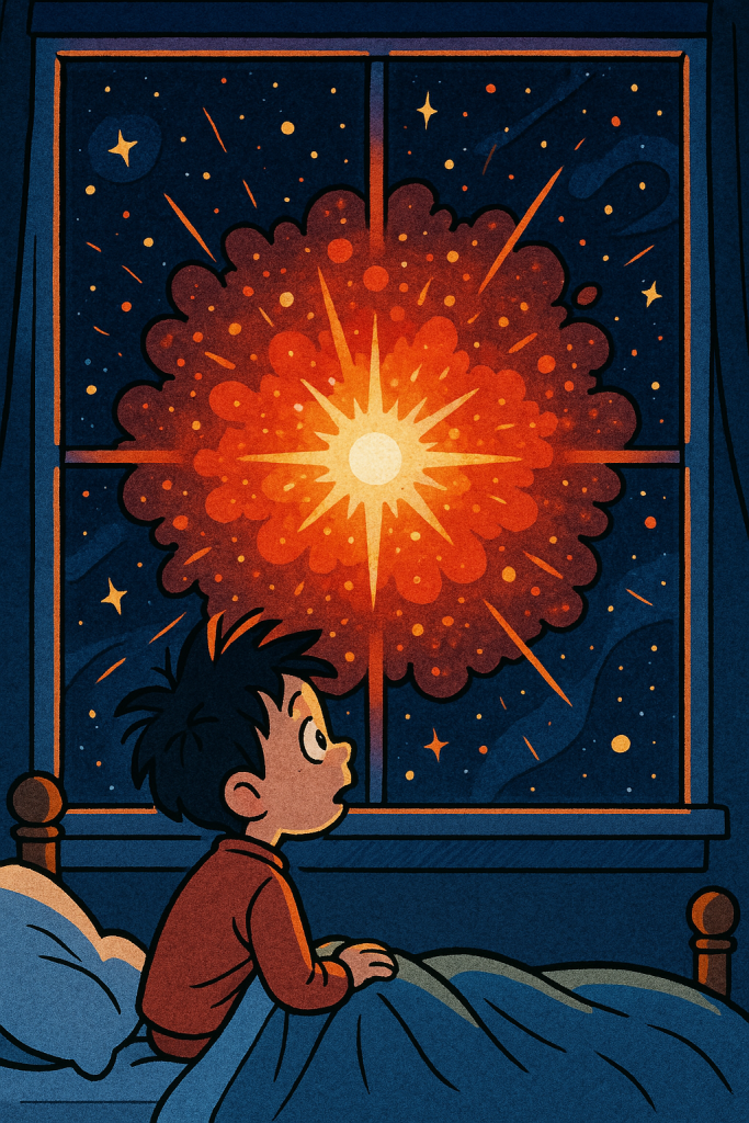 Child observing universe 