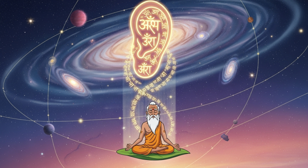 Rishi receiving mantra