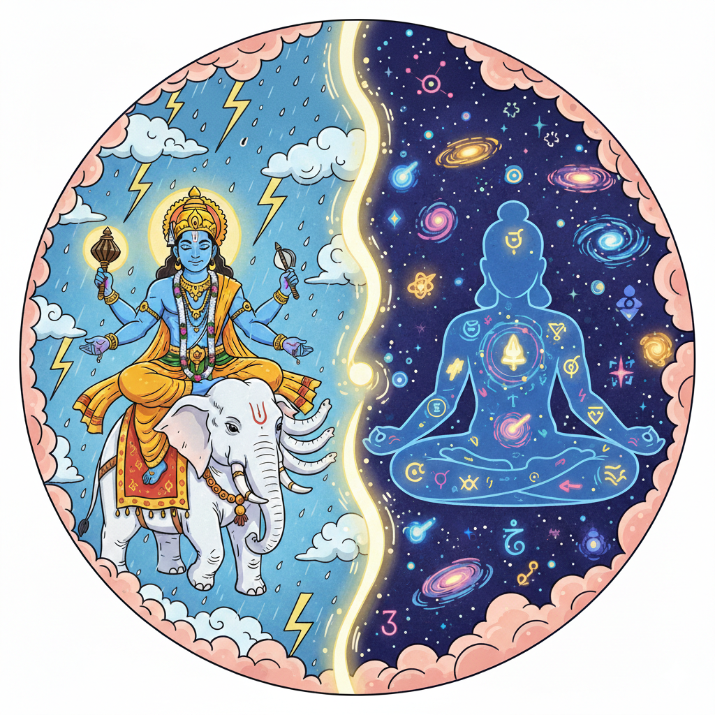 Indra from within